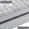 Colchão Super King Ecoflex   Molas Ensacadas Relax Nobre - Sistema Antifungo e Antialérgico - 3