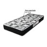 Colchão Solteiro Luckspuma Colchões  Espuma D45 Gran Luck - Preto - 88x188x20 - 3