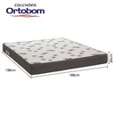 Ver imagem 2 de Colchão Casal Ortobom Light Espuma D45 até 150kg - Antiácaro e Antialérgico - 138x188x20cm