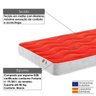 Colchão Solteiro Ecobed  Espuma D28 Ecobed - Macio até 80kg Antiácaro e Antialérgico - 2