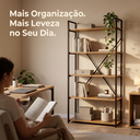 Ver mais imagens de Estante Industrial Freijó Preto Fosco