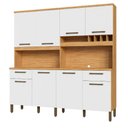 Ver imagem 2 de Kit Cozinha Ronipa Cabernet Prime 8 Portas 2 Gavetas