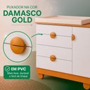Ver imagem 3 de Cômoda Apolo 4 Gavetas MDF Puxador em PVC Bege Fosco Reller Móveis