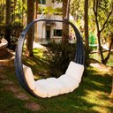 Ver imagem 2 de Big Balanço Tailândia em Alumínio com Almofadas Impermeáveis Jardim, Piscina, Área, Edícula Trama Or