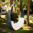 Ver imagem 1 de Big Balanço Tailândia em Alumínio com Almofadas Impermeáveis Jardim, Piscina, Área, Edícula Trama Or