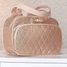 Bolsa Maternidade Menina Luxo Rosê M - 1