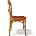 Ver imagem 7 de Kit 08 Cadeiras Para Sala de Jantar e Estar Living Estofada Ávila L02 Couríssimo Camel - Lyam Lyam D