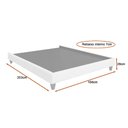 Ver imagem 3 de Cama Japonesa Corea Queen Courino Off White - Sallar Home