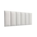 Ver imagem 1 de Cabeceira Estofada Cama Casal Julia Branco