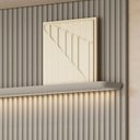 Ver imagem 7 de Painel Ripado para TV até 75 Polegadas com LED MDF 180CMX250CM Modular