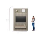 Ver imagem 5 de Painel Ripado para TV até 75 Polegadas com LED MDF 180CMX250CM Modular