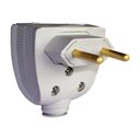 Ver imagem 1 de Plugue Profissional Reforçado 2p 20 Ampères Branco - 615831 - Pial Plugue Profis.reforcado 20a 2p Br
