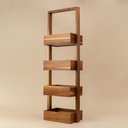 Ver imagem 2 de Organizador Multiuso 4 Andares de Acácia - Oikos