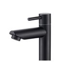 Ver imagem 2 de Torneira Banheiro Bica Alta Metal Inox Mesa Preta Nox19b Doan