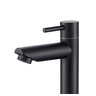 Torneira Banheiro Bica Alta Metal Inox Mesa Preta Nox19b Doan - 2