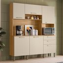 Ver imagem 2 de Armário de Cozinha Compacta 180cm Turim Plus Freijó/soft Z06 - Mpozenato