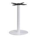 Ver imagem 5 de Mesa de Jantar Pisa Beta 2 Lugares Redonda Tampo MDP Branco e Preto Fratini