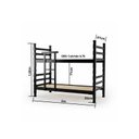 Ver imagem 5 de Beliche de Madeira Maciça Torneada Super Resistente 6x6 Preto - Móveis Britz