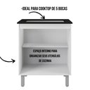 Ver imagem 3 de Balcão para Cooktop Jade 5 Bocas 2 Portas Moblis