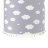 Lustre Tubular Pompom Nuvem Cinza Quarto Bebê Infantil Menino Menina - 2