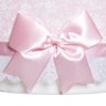 Lustre Tubular Duplo Rosa Com Laço Quarto Bebê Infantil Menina - 2