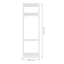 Ver imagem 4 de Multiuso Lavanderia Doha 2 Prateleiras 58cm Branco Casah