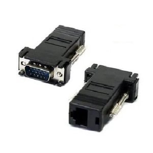 Adaptador Rj45 P/ Vga Hd15 Macho