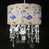Lustre Tubular Cristais Fundo do Mar Quarto Bebê Infantil Menino Menina - 4