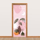 Ver imagem 2 de Adesivo de Porta - Arte Boho 5 Dekalque 73x213