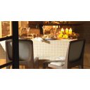 Ver imagem 1 de Toalha de Mesa Retangular Vitral Dourada 8 Lugares Karsten