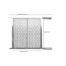 Grelha Moeda Inox para churrasco 45x50 - 2
