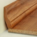 Ver imagem 1 de Rodapé Eucafloor 1,4cmx5cmx180cm (Barra) Amadeirado