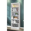 Ver imagem 3 de Estante para Livros 5 Prateleiras Linus Qmovi Branco