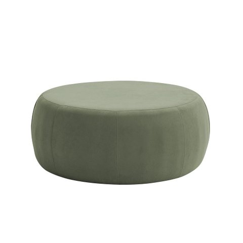 Puff Decorativo Redondo Golf 105x105cm Poliéster Verde - Nexta Casa