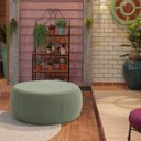 Ver imagem 2 de Puff Decorativo Redondo Golf 105x105cm Poliéster Verde - Nexta Casa