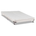 Ver imagem 1 de Cama Box Simples Castor Casal Gold Star Vitagel 138x188x10cm