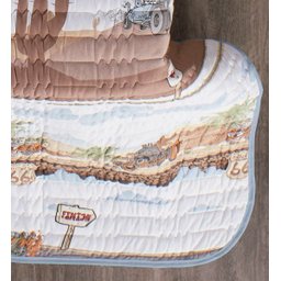 Jogo de Colcha Solteiro Matelassê Mundo Kids Fun Race Altenburg - 2