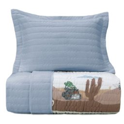 Jogo de Colcha Solteiro Matelassê Mundo Kids Fun Race Altenburg - 4