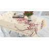 Toalha de Mesa Redonda Corinne Rosa 4 Lugares Karsten - 1