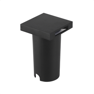 Balizador de Solo Led Taschibra Flat 2 Fachos Preto Bivolt