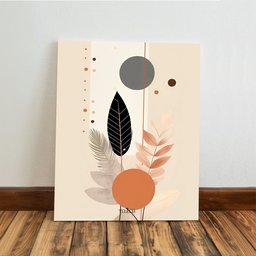 Kit3 Quadro Decorativo Arte Moderna Casa Luxo Sala Boho Flor 28x20 - 5