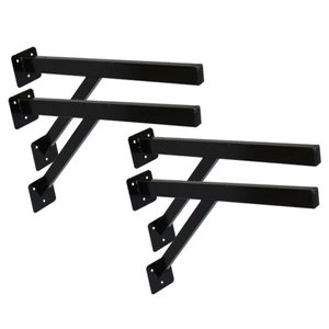 Kit 4 Suportes Parafusar Bancada Pia Pedra Mármore 40x20cm