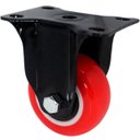 Ver imagem 4 de Kit 2 Rodas Rodinhas Rodizio Reforçado Anti Risco de 75x32mm