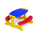 Ver imagem 4 de Mesa Mesinha Infantil Colorida 4 Lugares Dobrável Playground Atividades Recreação Refeição