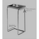 Ver imagem 2 de Mesa Lateral Apoio para Braço de Sofá Laminado - Larflex