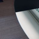 Ver imagem 3 de Espelho Oval Grande 100 X 55 Moderno Lapidado com Suporte