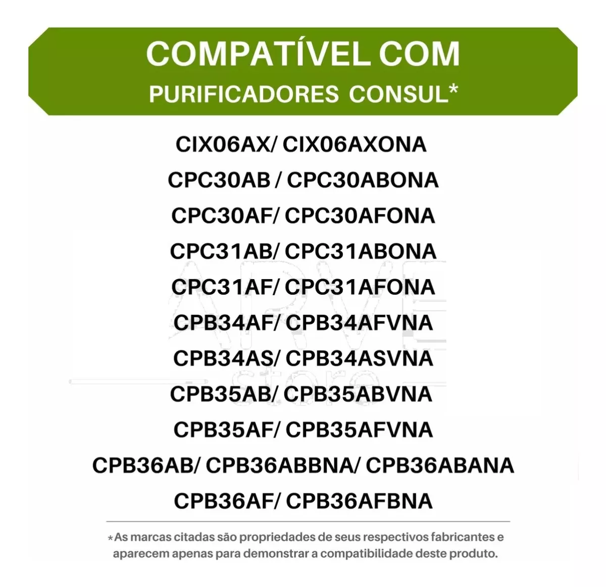 Refil Acqua Cs Compatível Cpc30 Cpc31 Cpb34 Cpb35 Cpb36 - 4