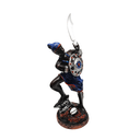 Ver imagem 1 de Ogum Imagem Orixá Em Resina 15 cm Axé Loja Mistica Porta Vela Ogum 15 cm