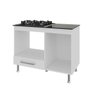Balcão de Cozinha para Cooktop 1 Gaveta Indekes - 2