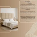 Ver imagem 4 de Cabeceira Cama Box Casal King Size 195cm Elena Estofada Cinza
